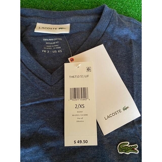 ラコステ(LACOSTE)のラコステ　新品未使用　Tシャツ　２枚セット(Tシャツ/カットソー(半袖/袖なし))