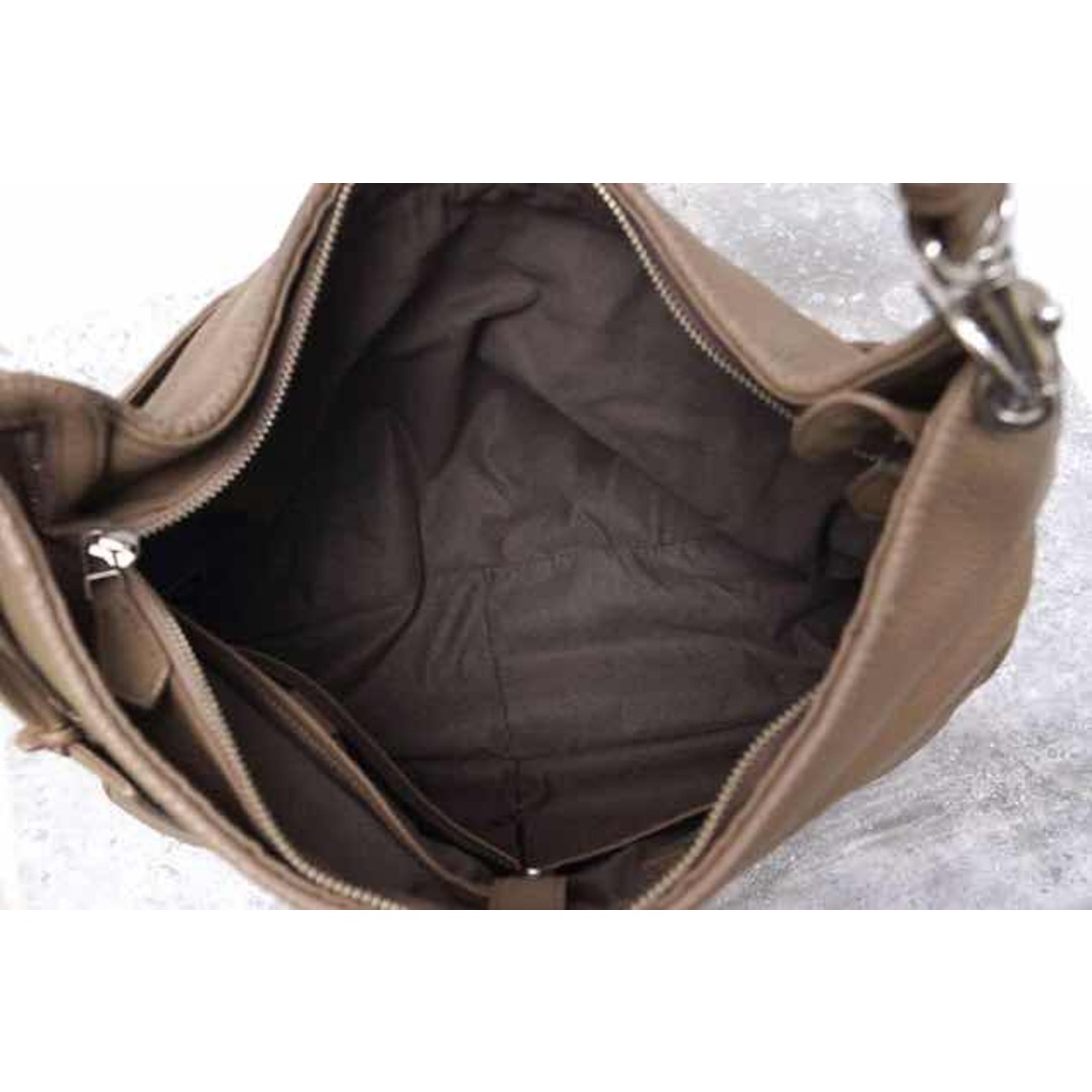 ペッレモルビダ／PELLE MORBIDA  バッグ ショルダーバッグ 鞄 メンズ 男性 男性用 レザー 革 本革 グレー 灰色 MB024 シュリンクレザー 2WAY
