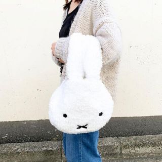 【新品】ミッフィーおかおBag ふわふわバッグ  トート miffy 展