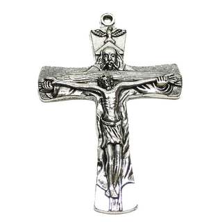 十字架 クロス ネックレス レディース 人気 シルバー925 INRI ロザリオ(ネックレス)