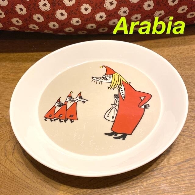 【廃盤・裏柄あり】ARABIA/ アラビア フィリフヨンカプレート