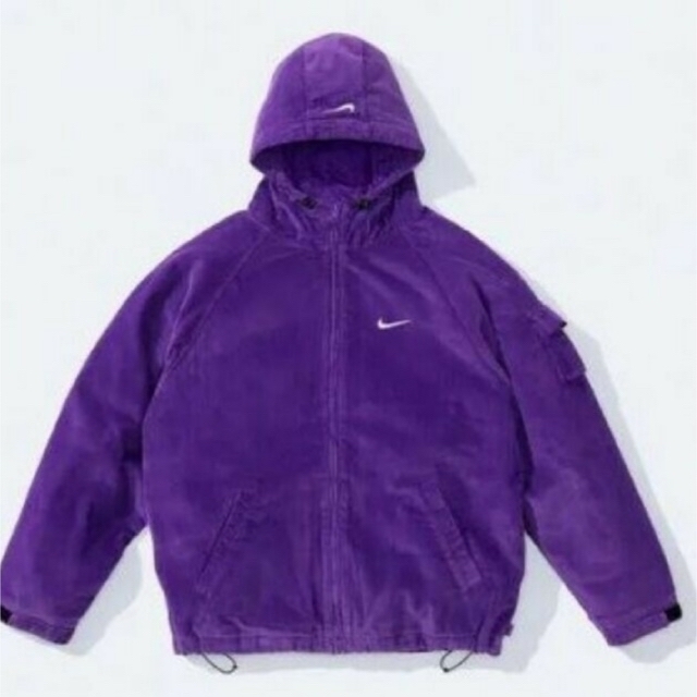 Nike Arc Corduroy Hooded Jacket "Purple"メンズ