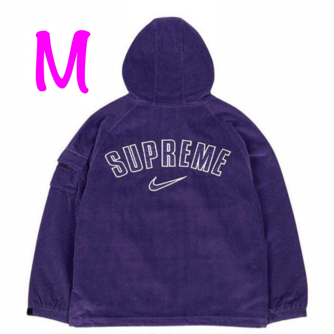 Supreme(シュプリーム)のNike Arc Corduroy Hooded Jacket "Purple" メンズのジャケット/アウター(ブルゾン)の商品写真