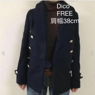 ディコ(DICO)の＊値下げ ¥2888→¥1888  Dicoウール ピーコート(ピーコート)