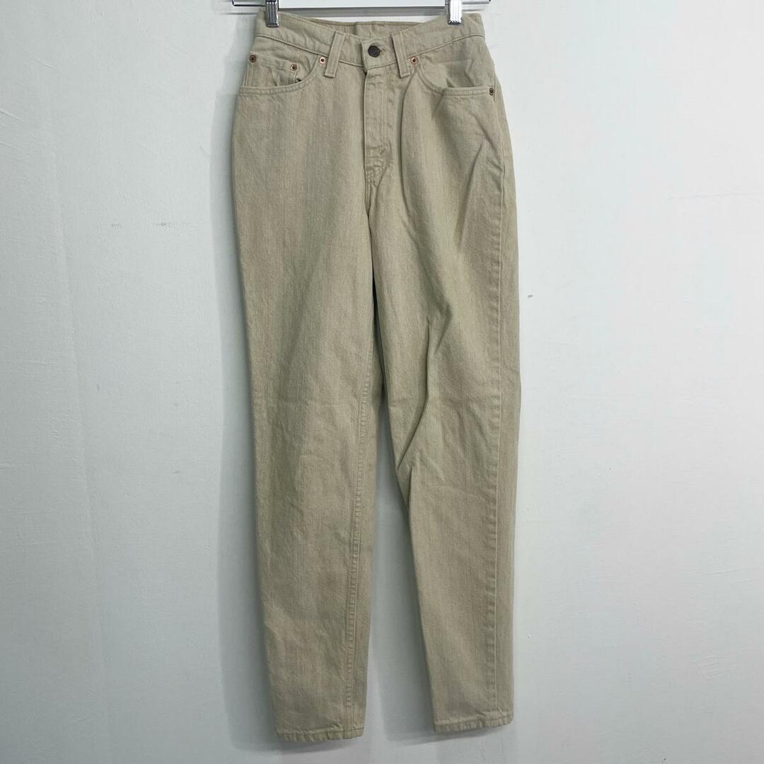 90年代 リーバイス Levi's 512 SLIM FIT TAPERED LEG テーパード カラージーンズ デニムパンツ USA製 レディースM(w26) ヴィンテージ /eaa281989