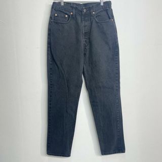 リーバイス(Levi's)の古着 リーバイス Levi's 891 02 ユーロモデル ブラックデニム テーパードデニムパンツ 英国製 レディースL(w30) /eaa281982(デニム/ジーンズ)