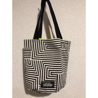 ケイトスペードサタデー(KATE SPADE SATURDAY)の【モノトーン×イエロー★】SATURDAYトートバッグ(トートバッグ)