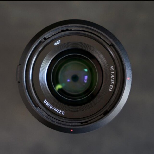 SONY(ソニー)の【超美品】FE 35mm F1.4 GM(SEL35F14GM) スマホ/家電/カメラのカメラ(レンズ(単焦点))の商品写真
