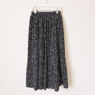 グレイル(GRL)のGRL レオパード柄シフォンスカート(ロングスカート)