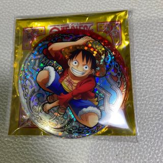 ワンピース　ルフィ　輩缶バッジ　SHINE  ONE PIECE　缶バッジ(バッジ/ピンバッジ)