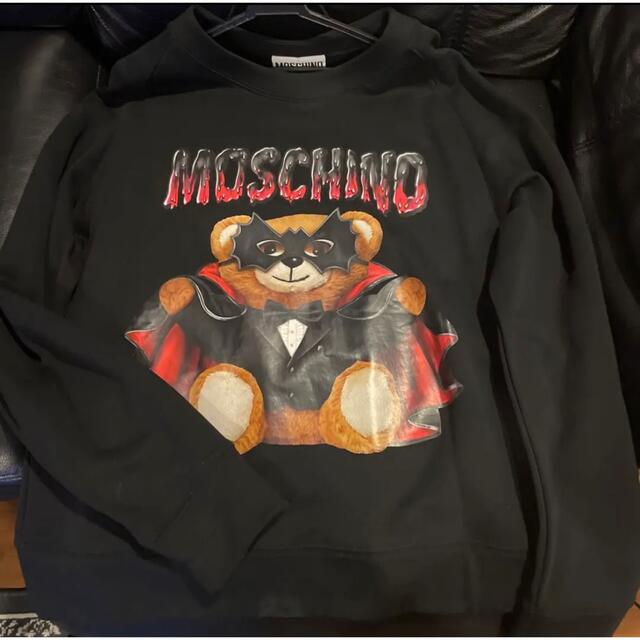 美品 MOSCHINO モスキーノ スウェット オーバーサイズ - トレーナー ...