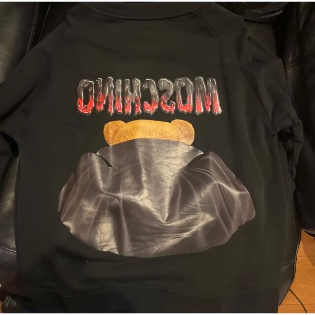 MOSCHINO - 美品 MOSCHINO モスキーノ スウェット オーバーサイズの