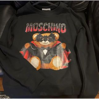 モスキーノ(MOSCHINO)の美品 MOSCHINO モスキーノ スウェット オーバーサイズ(トレーナー/スウェット)