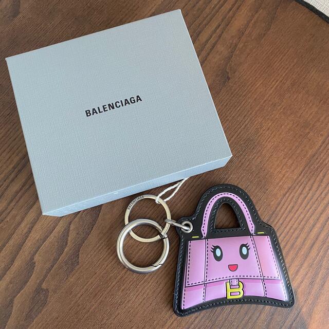 Balenciaga(バレンシアガ)のラスト１【新品】BALENCIAGA バレンシアガ ミラー/鏡付き キーホルダー レディースのファッション小物(キーホルダー)の商品写真