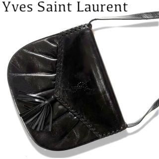 サンローラン(Saint Laurent)のYvesSaintLaurent イブサンローラン　タッセル　ショルダーバッグ(ショルダーバッグ)