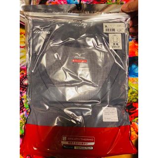 ミズノ(MIZUNO)のミズノ　プレスアンダーウェア　長袖　Vネック　3L ヒートテック　ロンT 新品　(Tシャツ/カットソー(七分/長袖))