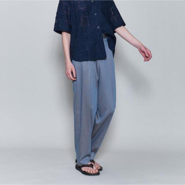 6 (ROKU)(ロク)のOXFORD TUCK PANTS レディースのパンツ(カジュアルパンツ)の商品写真