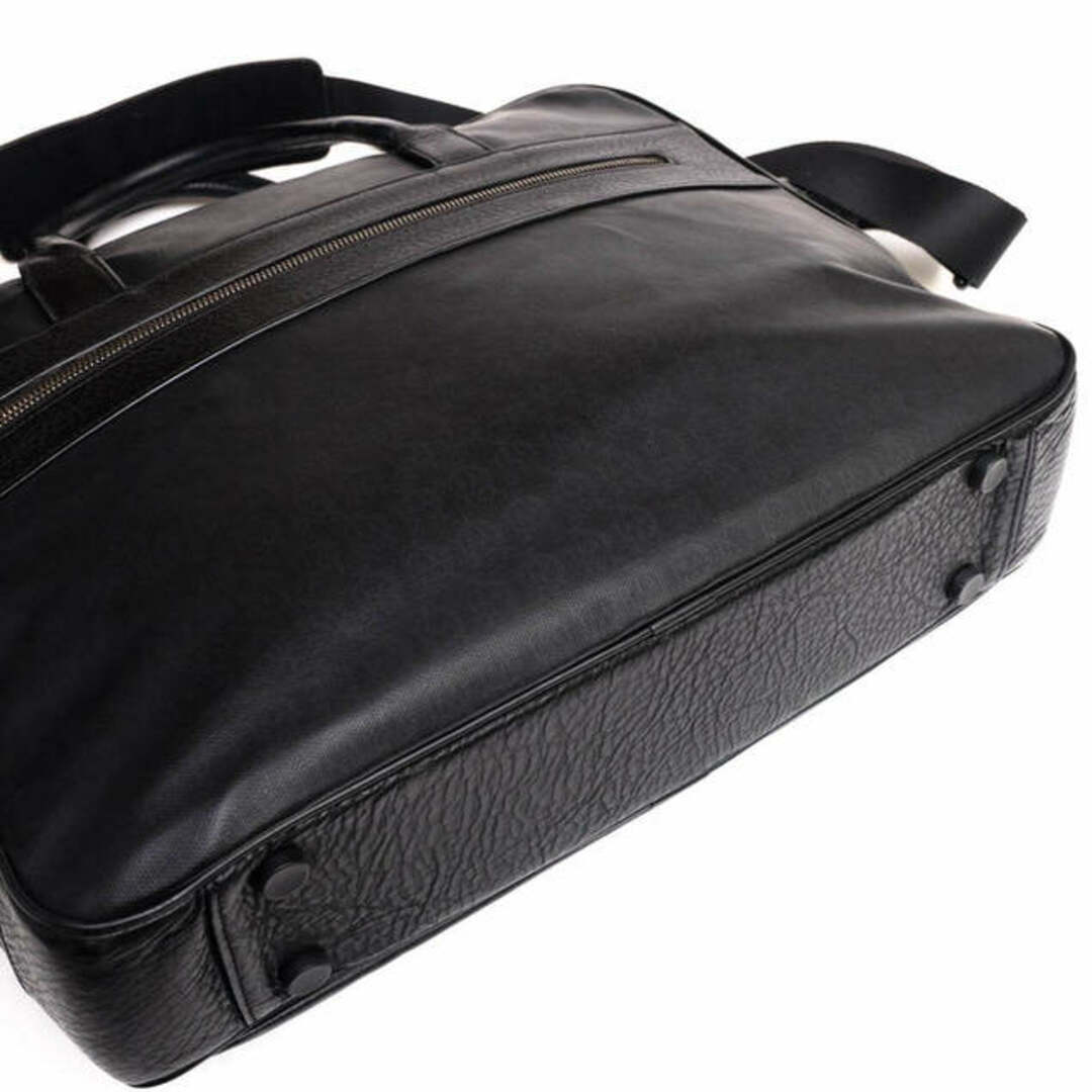 Dunhill(ダンヒル)のダンヒル／Dunhill バッグ ブリーフケース ビジネスバッグ 鞄 ビジネス メンズ 男性 男性用PVC レザー 革 ブラック 黒  ウィンザー WINDSOR 2WAY ショルダーバッグ メンズのバッグ(ショルダーバッグ)の商品写真