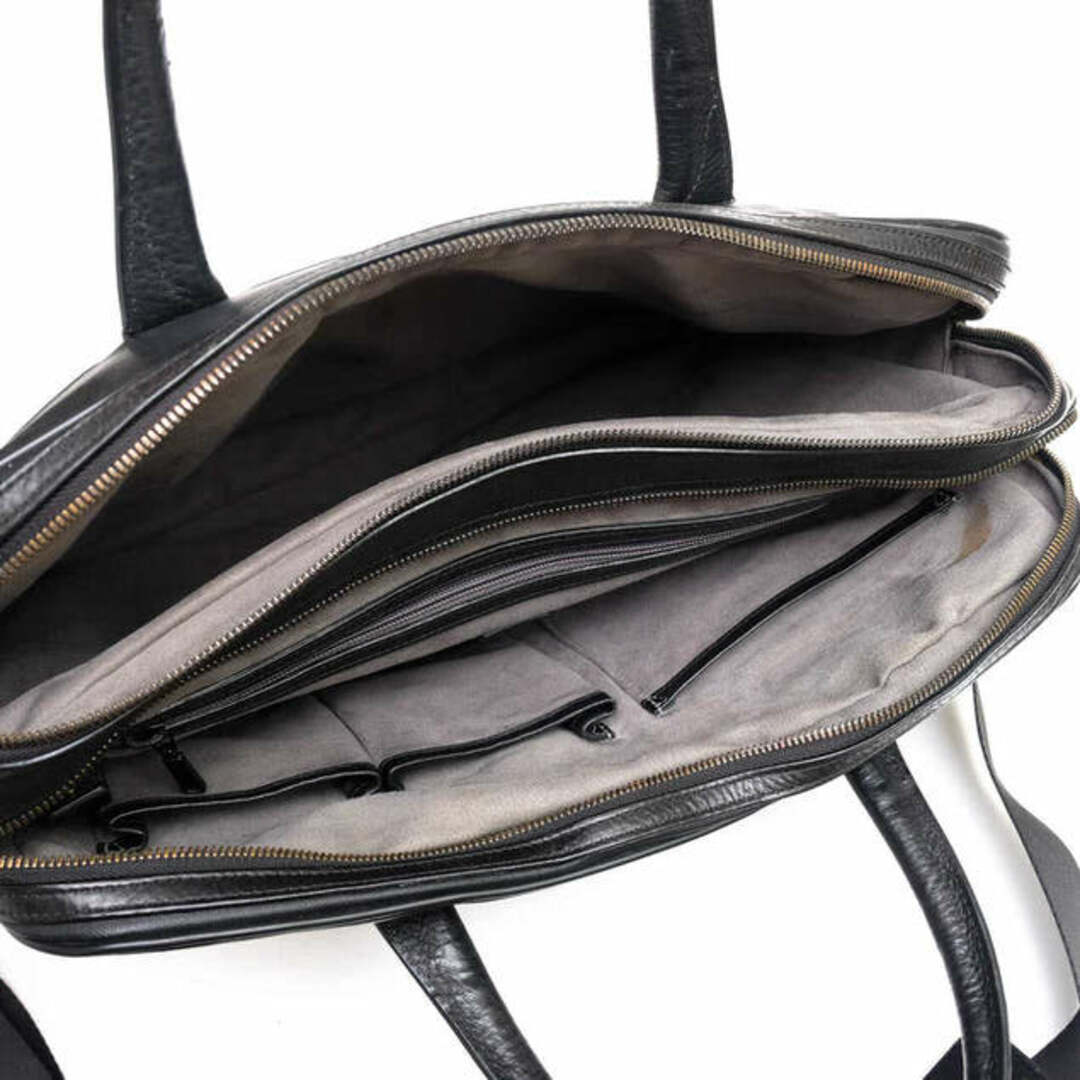 ダンヒル／Dunhill バッグ ブリーフケース ビジネスバッグ 鞄 ビジネス メンズ 男性 男性用PVC レザー 革 ブラック 黒  ウィンザー WINDSOR 2WAY ショルダーバッグ 6