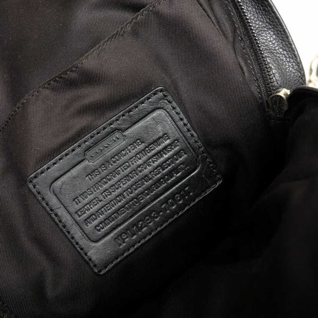 コーチ／COACH バッグ ショルダーバッグ 鞄 メンズ 男性 男性用レザー 革 本革 ブラック 黒  70617 トンプソン コンバーチブル スリング パック X ボディバッグ 定番