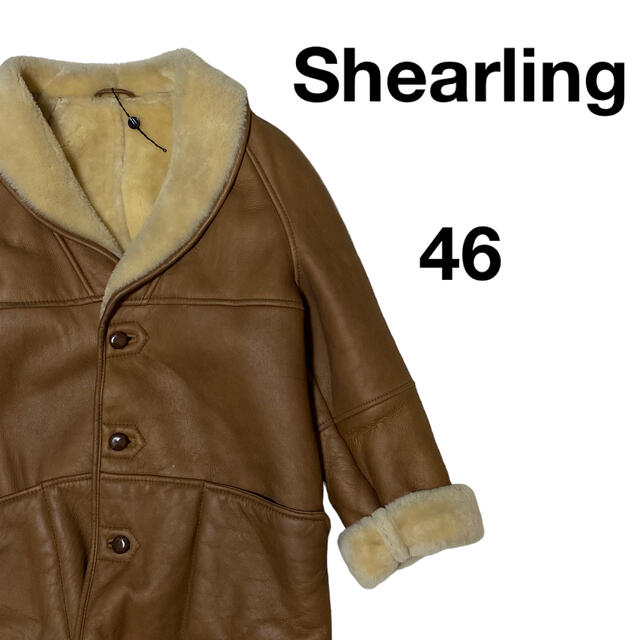 Shearling ムートンジャケット ムートンコート ARSENITO 46