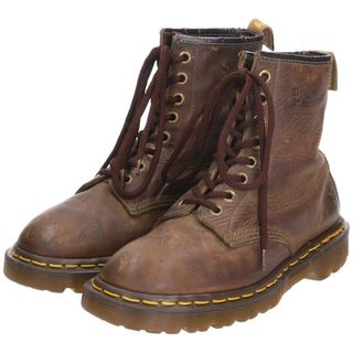 ドクターマーチン(Dr.Martens)の古着 ドクターマーチン Dr.Martens 8ホールブーツ 英国製 UK4 レディース22.5cm /saa009130(ブーツ)