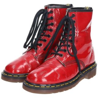 ドクターマーチン(Dr.Martens)の古着 ドクターマーチン Dr.Martens 8ホールブーツ 英国製 レディース22.5cm /saa009131(ブーツ)