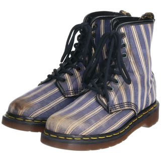 ドクターマーチン(Dr.Martens)の古着 ドクターマーチン Dr.Martens 8ホールブーツ 英国製 UK4 レディース22.5cm /saa009132(ブーツ)