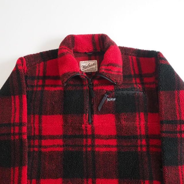 WOOLRICH - ウールリッチ ブルゾン フリース ハーフジップ