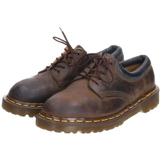 ドクターマーチン(Dr.Martens)の古着 ドクターマーチン Dr.Martens 5ホールシューズ 英国製 UK6 レディース24.5cm /saa009143(ブーツ)