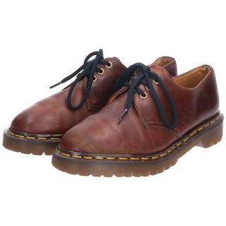 ドクターマーチン(Dr.Martens)の古着 ドクターマーチン Dr.Martens 3ホールシューズ 英国製 UK6 レディース24.5cm /saa009152(ブーツ)