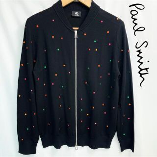 Paul Smith - PS Paul Smith DOT EMBROIDERED カーディガン L