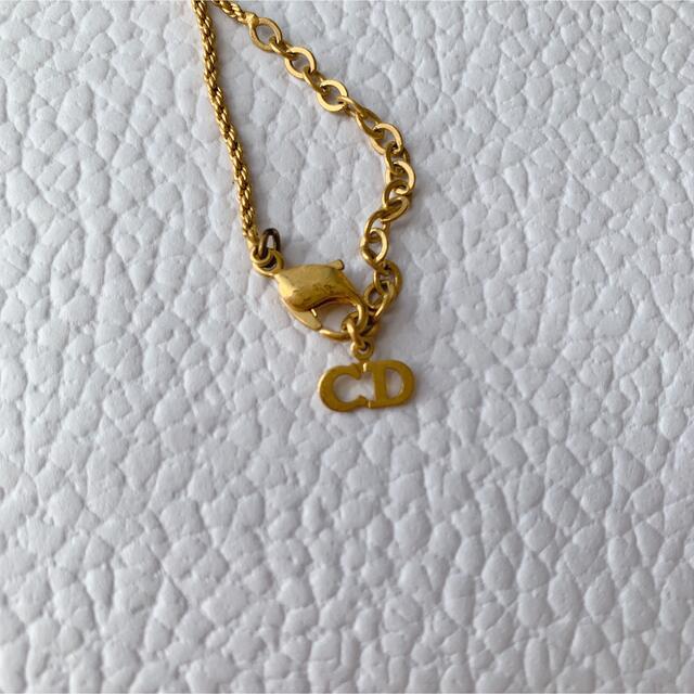 極美品✨クリスチャンディオール ネックレス エンブレム 金 サークル