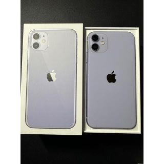 アップル(Apple)のおまけ付　Apple iPhone11 128GB パープルSIMロック解除済み(スマートフォン本体)