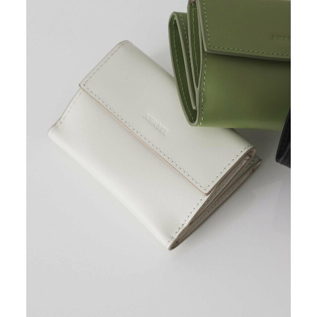 URBAN RESEARCH - 【ホワイト】ANABEL LEATHER wallet mini