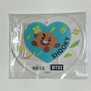 爽健美茶 BT21 当選景品 アクリルスタンドコースター シューキー ユンギ(アイドルグッズ)