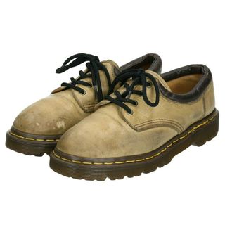 ドクターマーチン(Dr.Martens)の古着 ドクターマーチン Dr.Martens 4ホールシューズ 英国製 UK4 レディース22.5cm /saa009122(ブーツ)