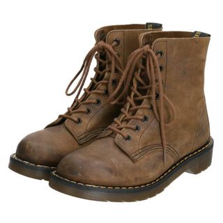 ドクターマーチン(Dr.Martens)の古着 ドクターマーチン Dr.Martens ホワイト社製 8ホールブーツ 英国製 UK3.5 レディース22.0cm /saa009116(ブーツ)