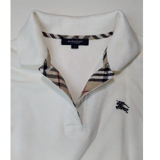 バーバリー(BURBERRY)の【ユーズド】バーバリーのロゴ入りポロシャツ(ポロシャツ)