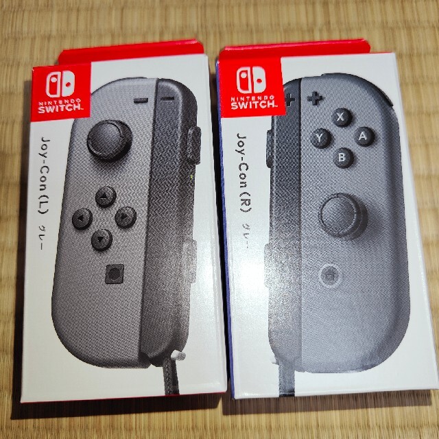 新品未開封　Joy-Con　グレー　RLセット