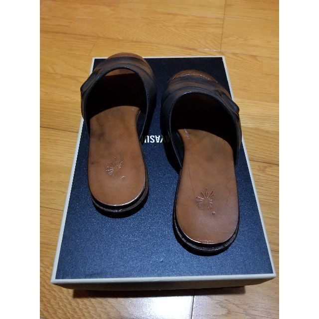 ミハラヤスヒロ 炙り出しサンダル 25 あぶり出し MIHARAYASUHIRO