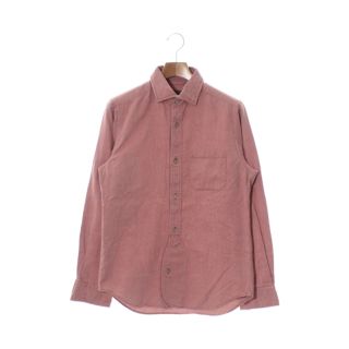 ナイジェルケーボン(Nigel Cabourn)のNIGEL CABOURN カジュアルシャツ 46(L位) 赤 【古着】【中古】(シャツ)