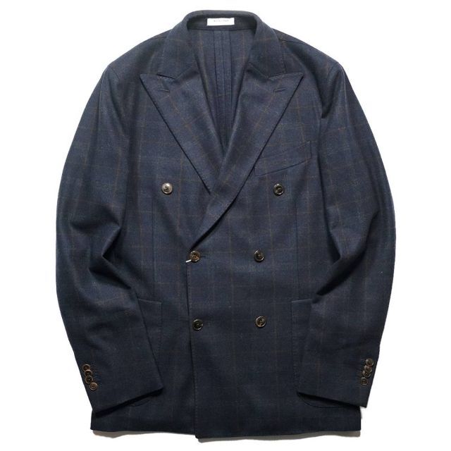 ランキング2024 新品 チェックダブルジャケット K.JACKET ボリオリ