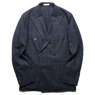 新品 BOGLIOLI ボリオリ K.JACKET チェックダブルジャケット