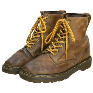 ドクターマーチン(Dr.Martens)の古着 ドクターマーチン Dr.Martens 8ホールブーツ 英国製 UK6 レディース24.5cm /saa008867(ブーツ)