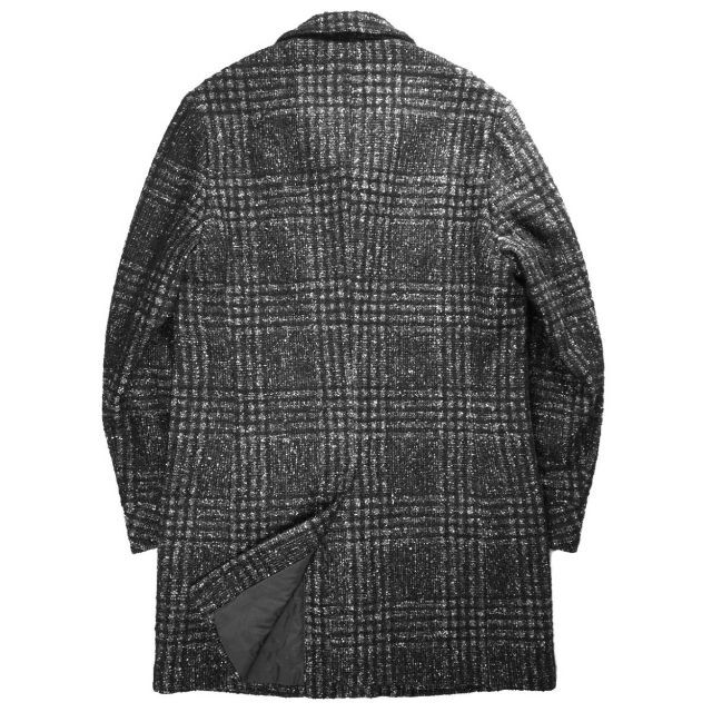 LARDINI(ラルディーニ)の新品 PALTO パルト ツイードメランジェ中綿入ステンカラーコート 52 メンズのジャケット/アウター(ステンカラーコート)の商品写真