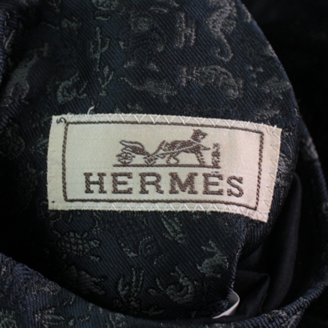 HERMES テーラードジャケット メンズなし光沢