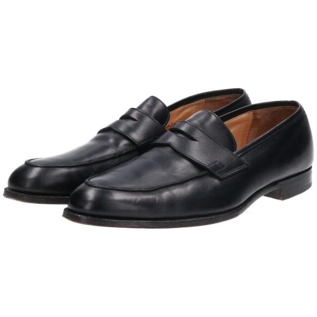 クロケットアンドジョーンズ CROCKETT & JONES 363 コインローファー 英国製 9E メンズ27.0cm /sva000007