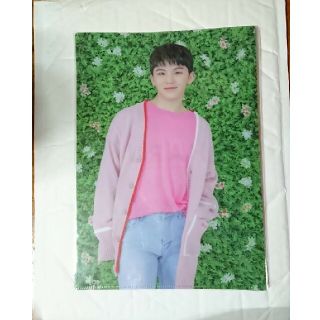 SEVENTEEN セブチ HARU WOOZI ウジ クリアファイル(アイドルグッズ)