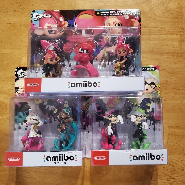 amibo スプラトゥーン 7体セット 新品未開封